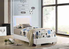 Felicity White Twin Bed - MyWaynesHome #
