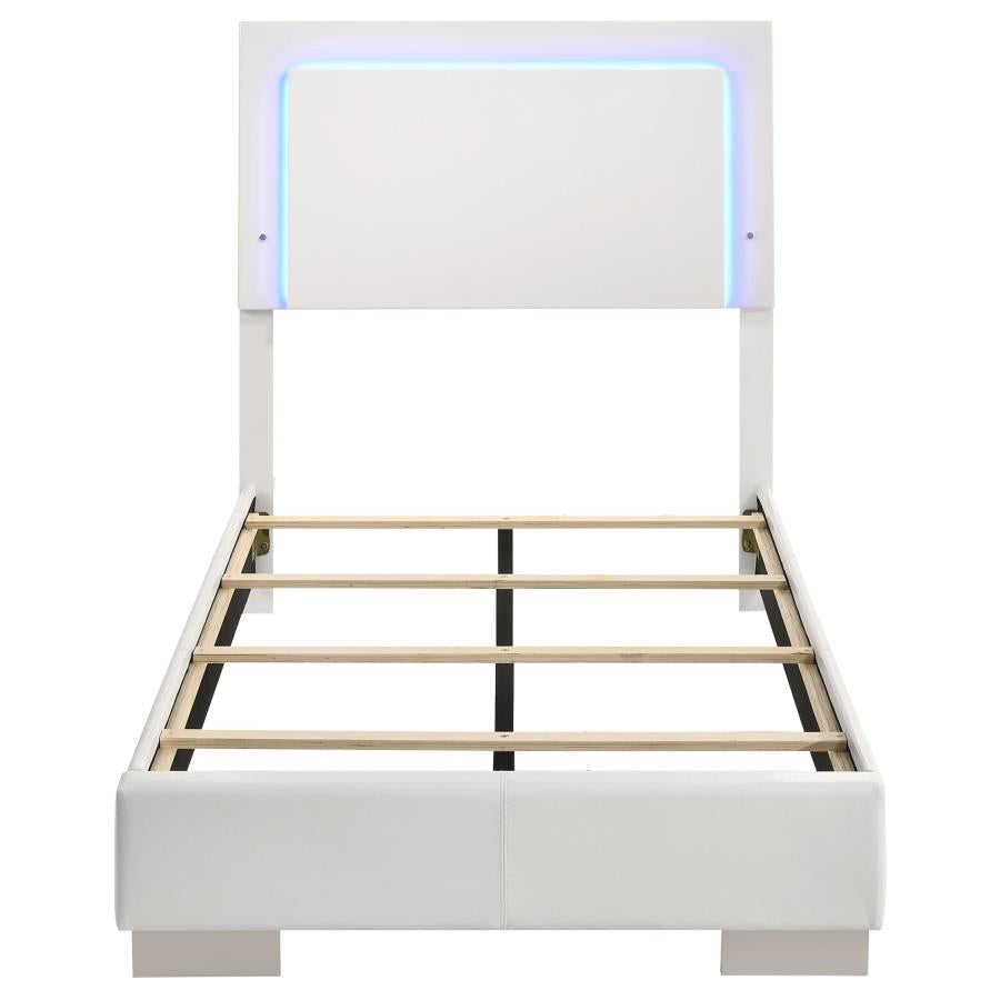 Felicity White Twin Bed - MyWaynesHome #