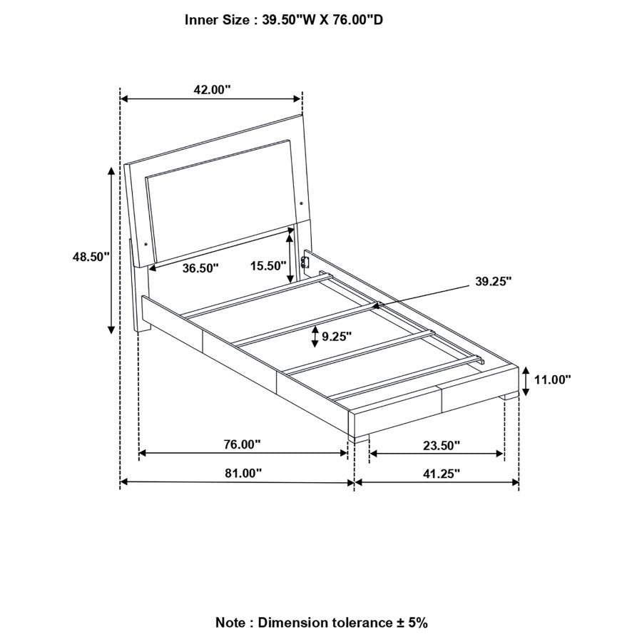 Felicity White Twin Bed - MyWaynesHome #