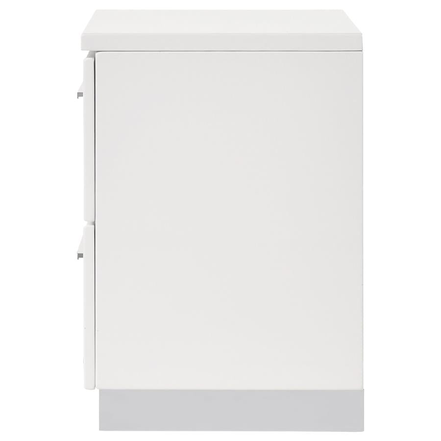 Felicity White Nightstand - MyWaynesHome #