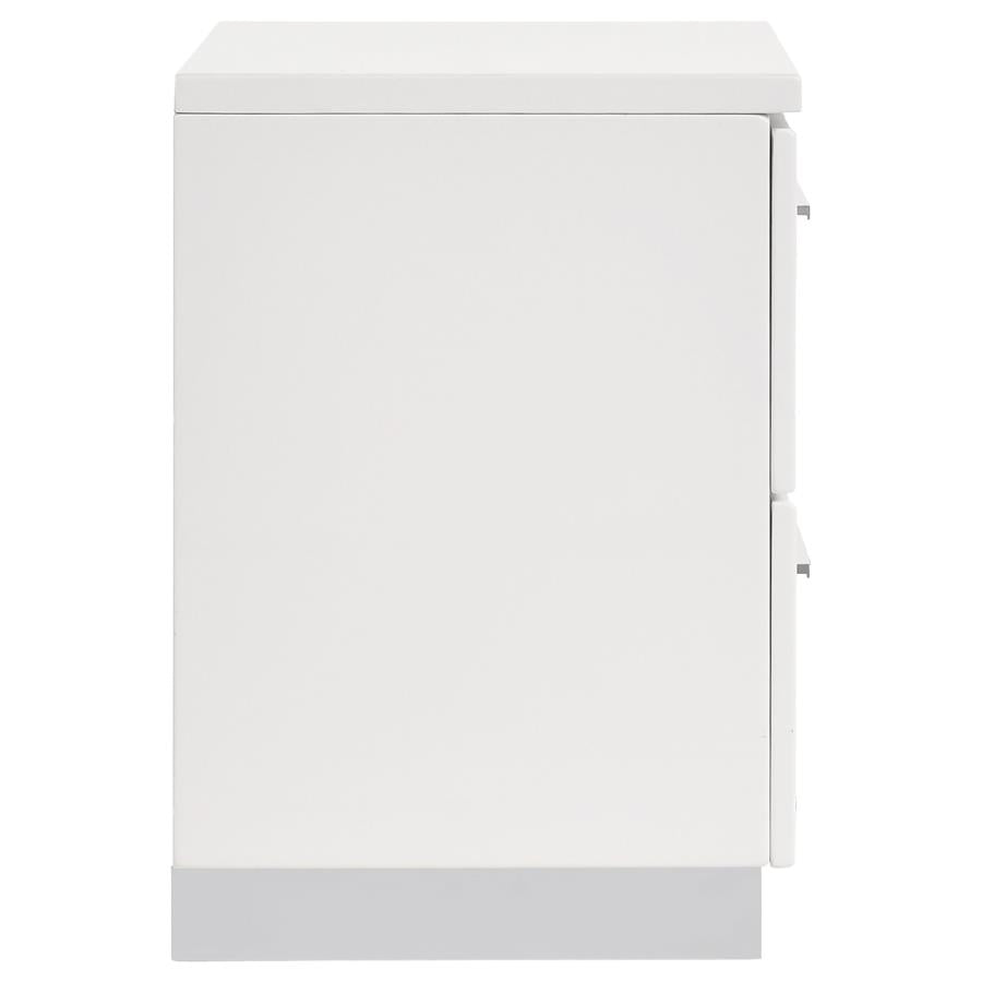 Felicity White Nightstand - MyWaynesHome #