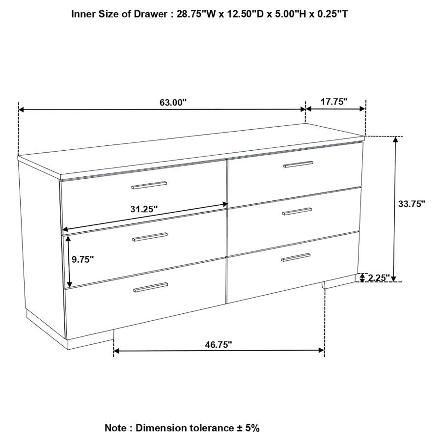 Felicity White Dresser - MyWaynesHome #
