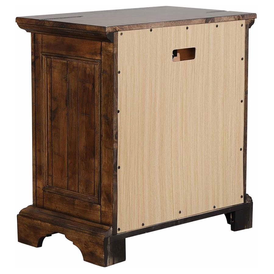 Elk Grove Brown California King Bed 4 Pc Set - MyWaynesHome #