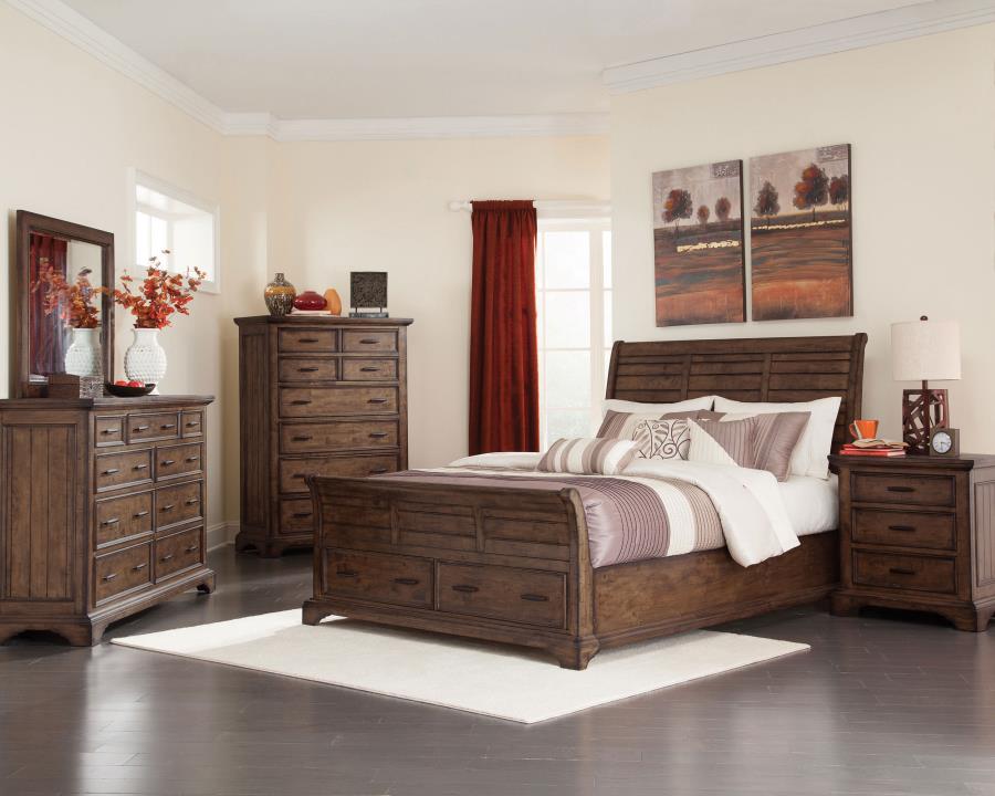 Elk Grove Brown Dresser Mirror - MyWaynesHome #