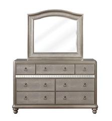 Bling Game Silver Dresser Mirror - MyWaynesHome #