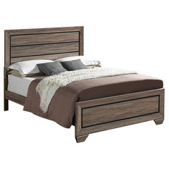 Kauffman Brown Eastern King Bed - MyWaynesHome #