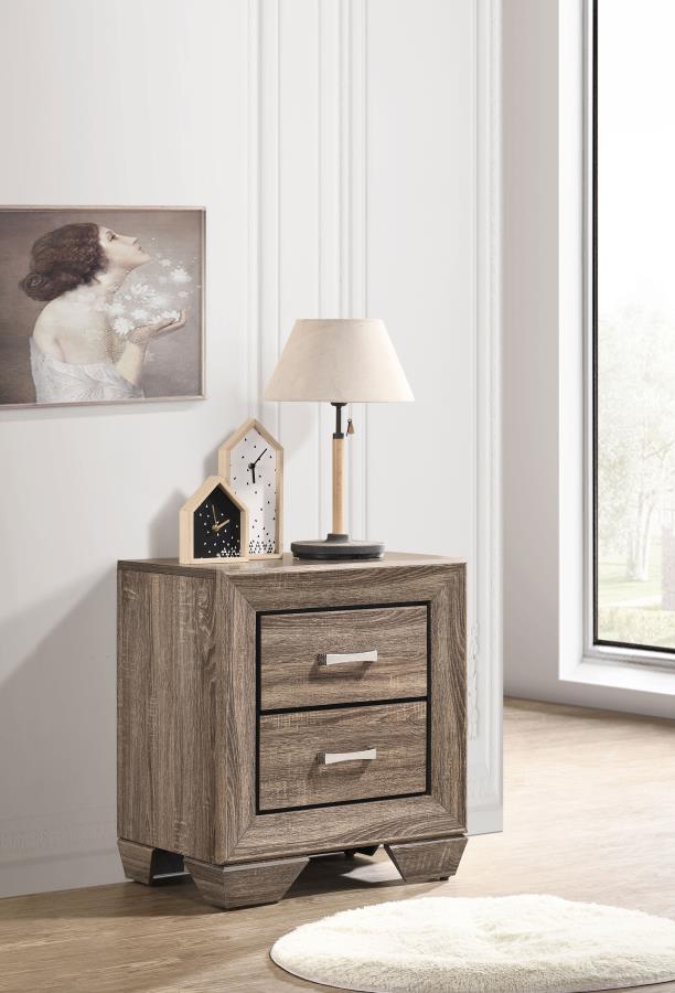 Kauffman Brown Nightstand - MyWaynesHome #