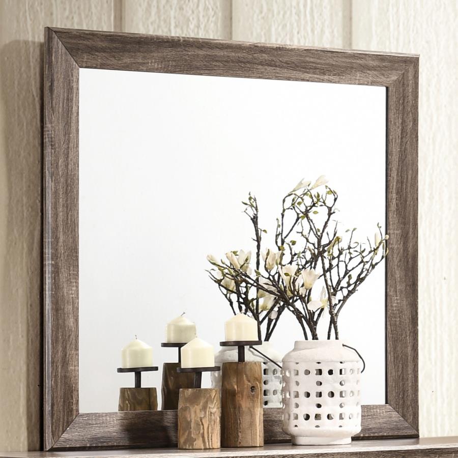 Kauffman Brown Dresser Mirror - MyWaynesHome #