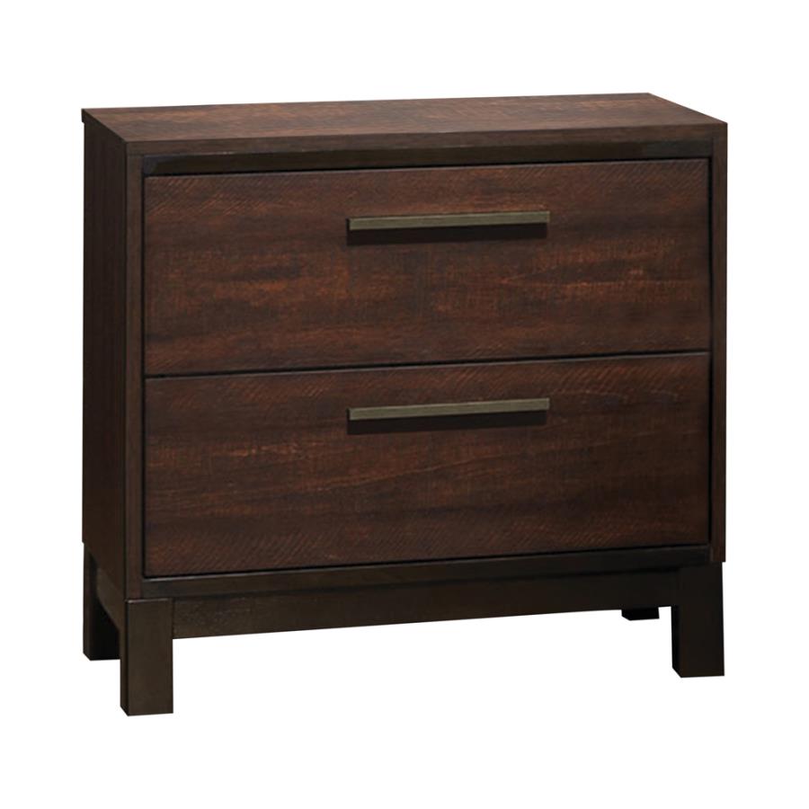Edmonton Brown Queen Bed 5 Pc Set - MyWaynesHome #