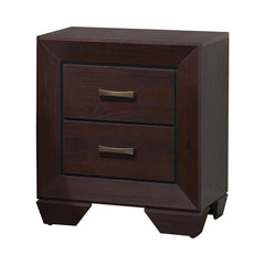 Kauffman Brown Queen Bed 5 Pc Set - MyWaynesHome #