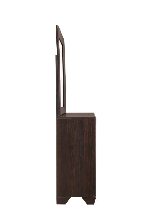 Kauffman Brown Dresser Mirror - MyWaynesHome #
