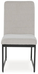 Tomtyn - Dining Upholstered Side Chair (Set of 2) - Light Brown