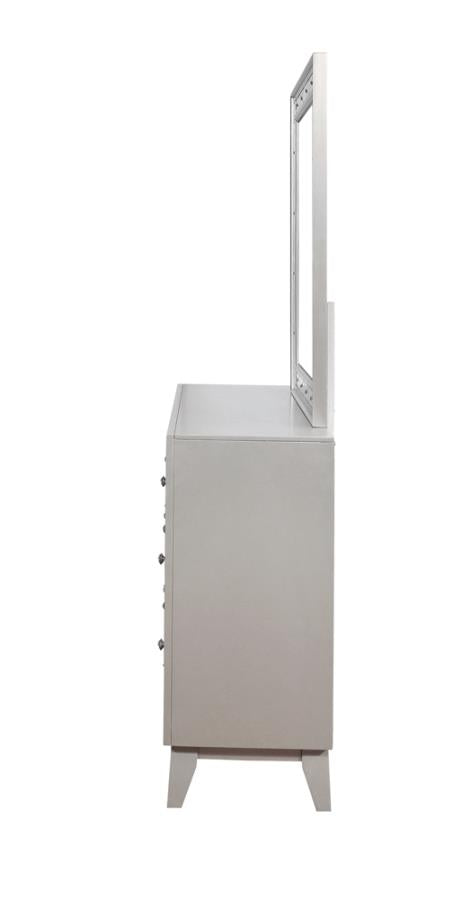 Leighton Silver Dresser Mirror - MyWaynesHome #