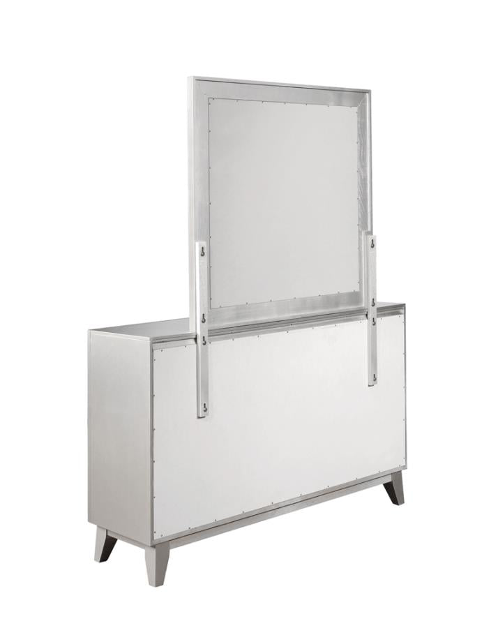 Leighton Silver Dresser Mirror - MyWaynesHome #