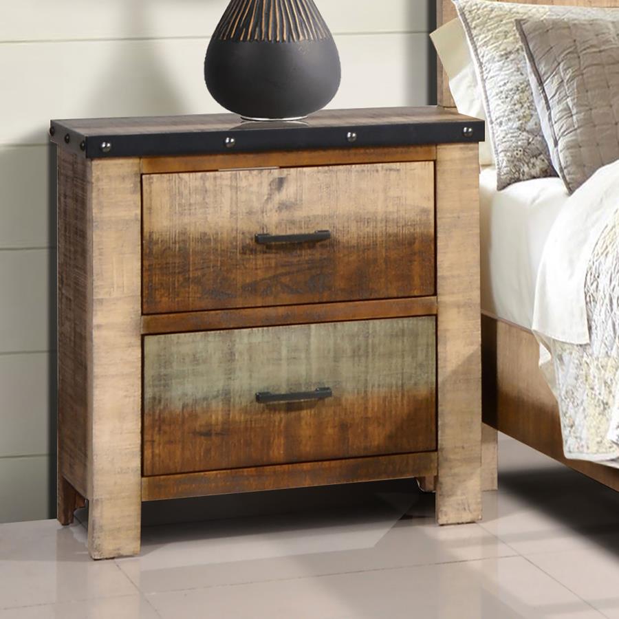 Sembene Brown Nightstand - MyWaynesHome #