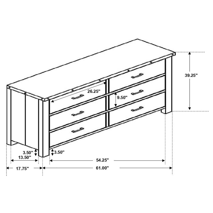 Sembene Brown Dresser - MyWaynesHome #