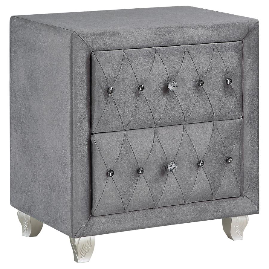 Deanna Grey Nightstand - MyWaynesHome #