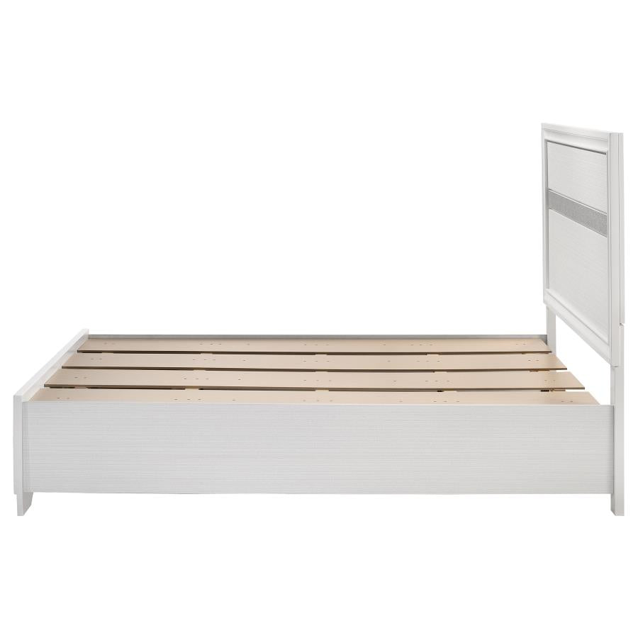 Miranda White Full Storage Bed - MyWaynesHome #
