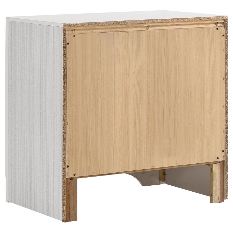 Miranda White California King Bed 5 Pc Set - MyWaynesHome #