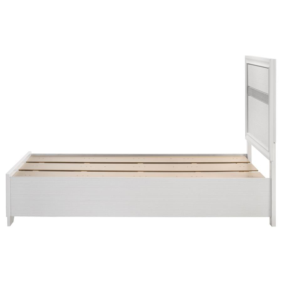 Miranda White Twin Storage Bed - MyWaynesHome #