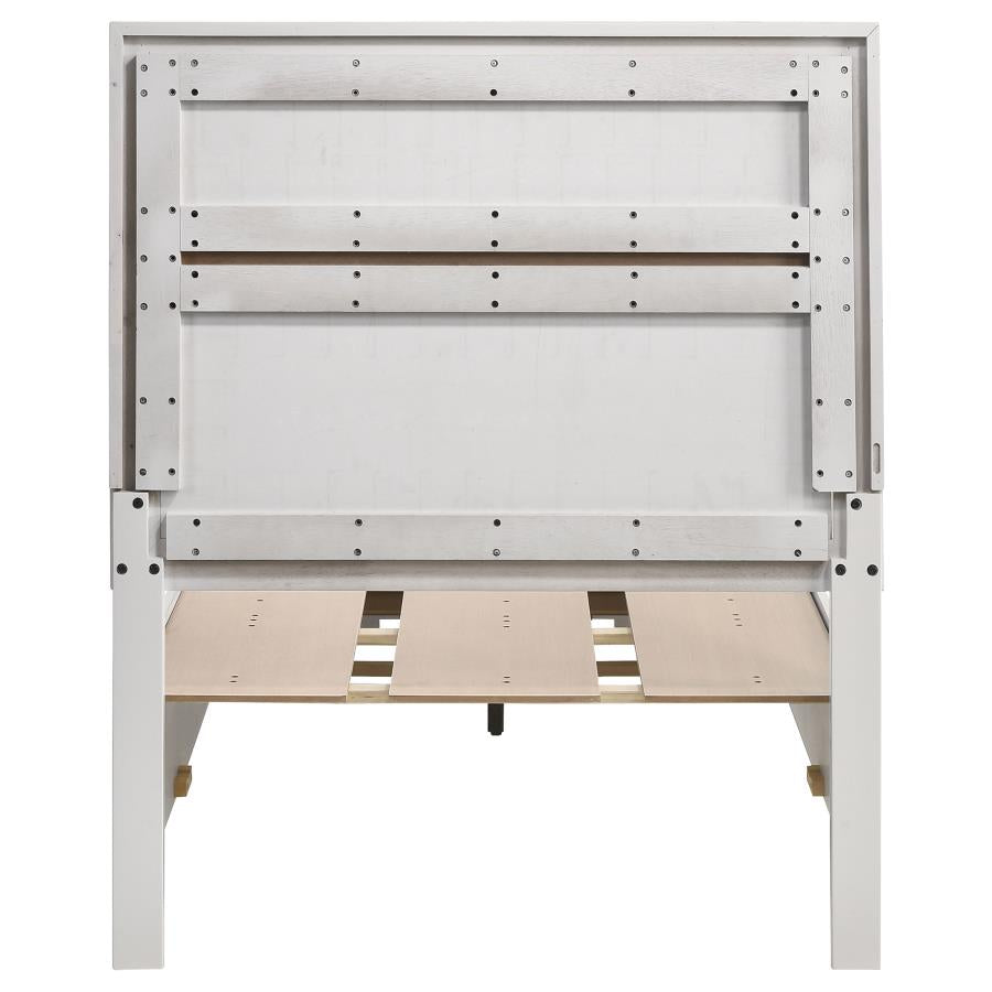 Miranda White Twin Storage Bed - MyWaynesHome #