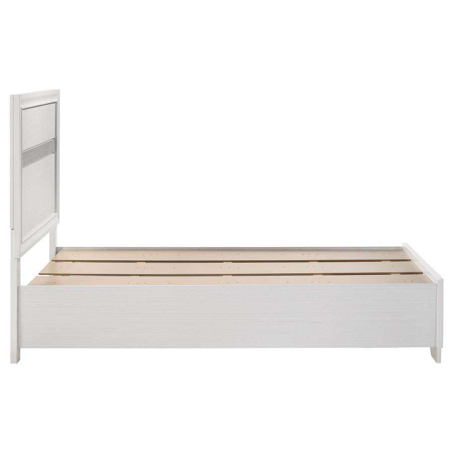 Miranda White Twin Storage Bed - MyWaynesHome #
