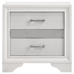Miranda White Nightstand - MyWaynesHome #