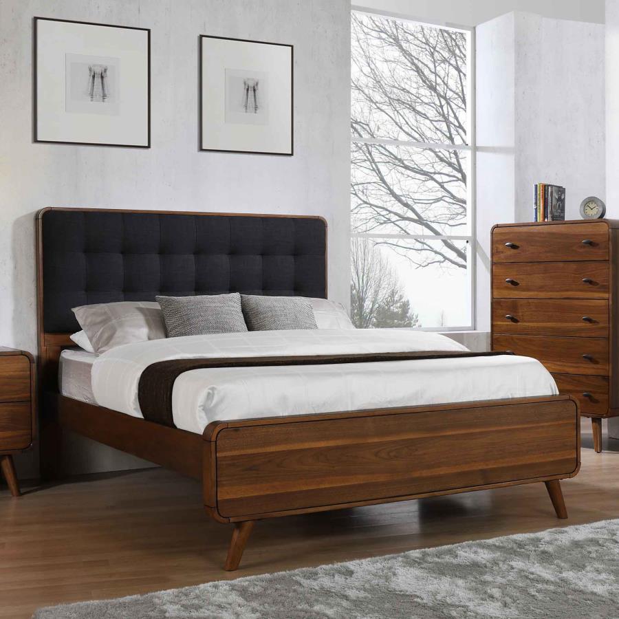 Robyn Brown Eastern King Bed - MyWaynesHome #