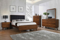 Robyn Brown California King Bed 5 Pc Set - MyWaynesHome #