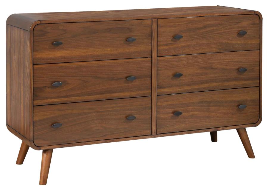 Robyn Brown Queen Bed 5 Pc Set - MyWaynesHome #