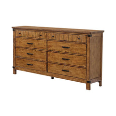 Brenner Brown Twin Bed 5 Pc Set - MyWaynesHome #