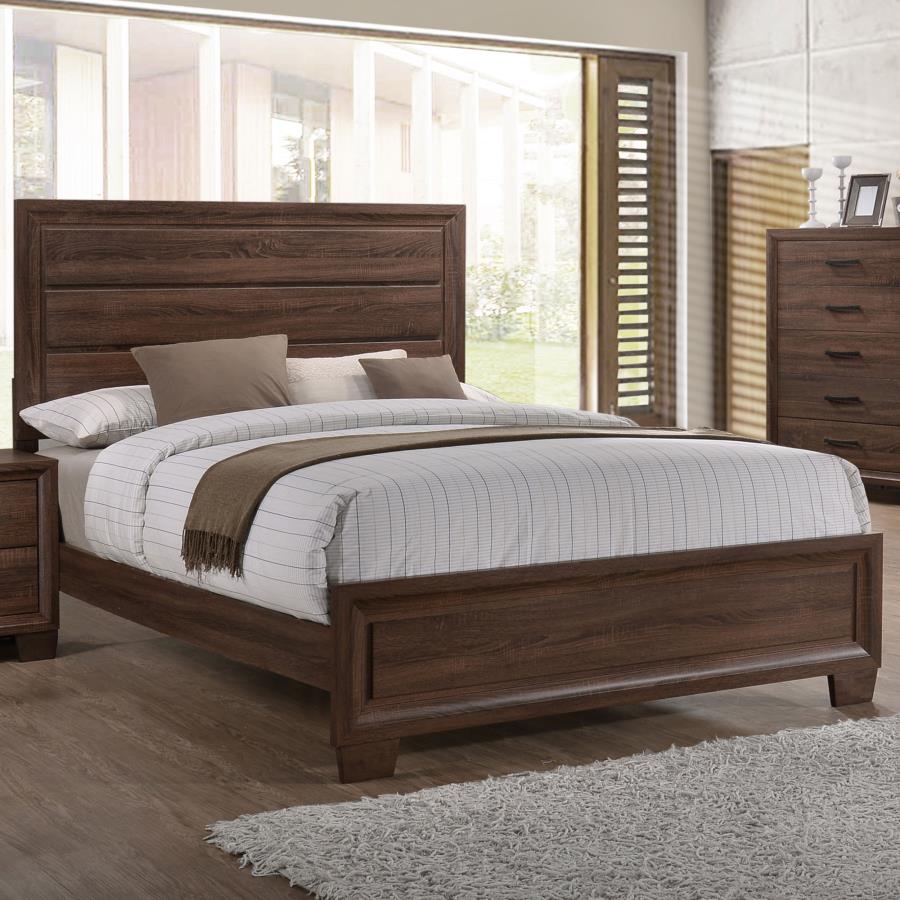 Brandon Brown Queen Bed - MyWaynesHome #