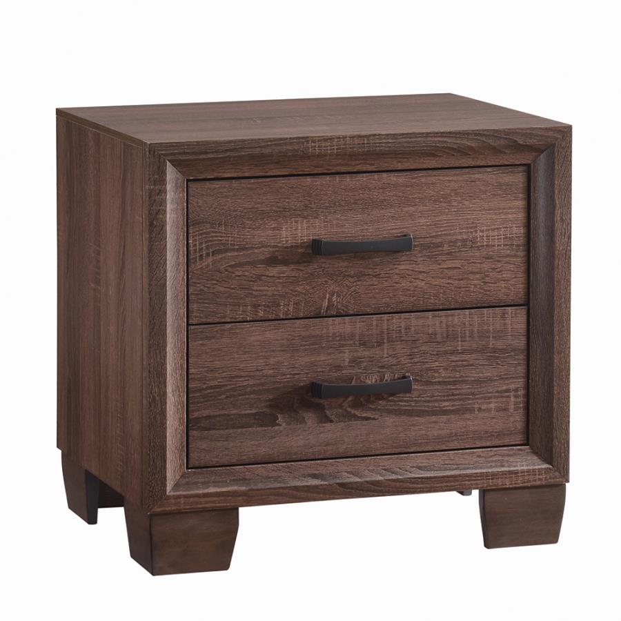 Brandon Brown Twin Bed 5 Pc Set - MyWaynesHome #