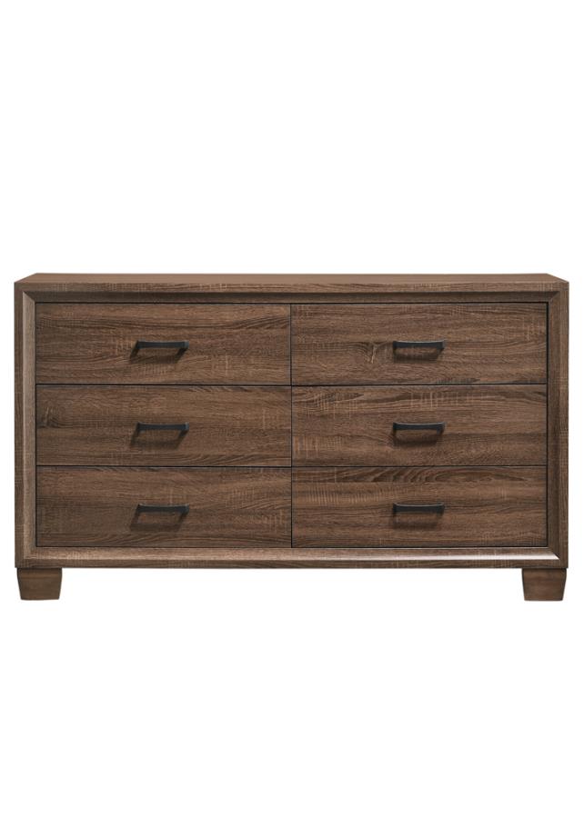 Brandon Brown Twin Bed 5 Pc Set - MyWaynesHome #