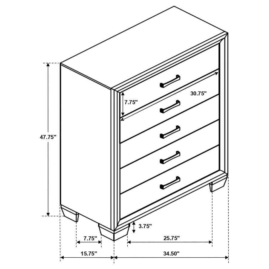 Brandon Brown Chest - MyWaynesHome #