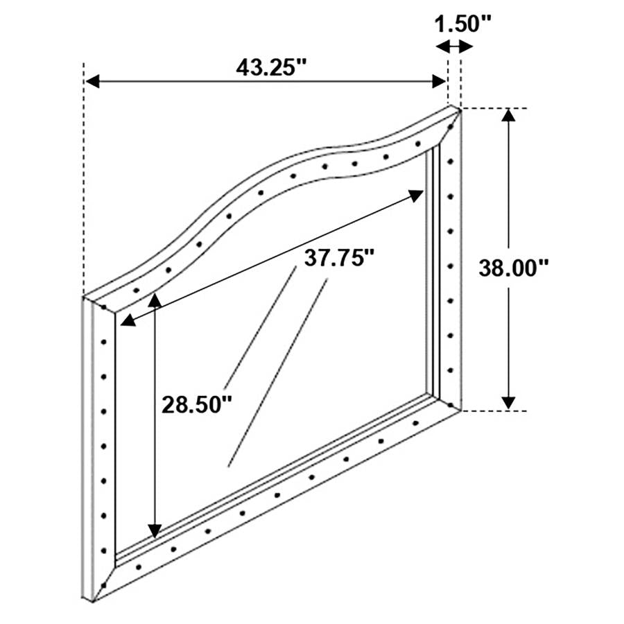 Deanna Black Queen Bed 4 Pc Set - MyWaynesHome #
