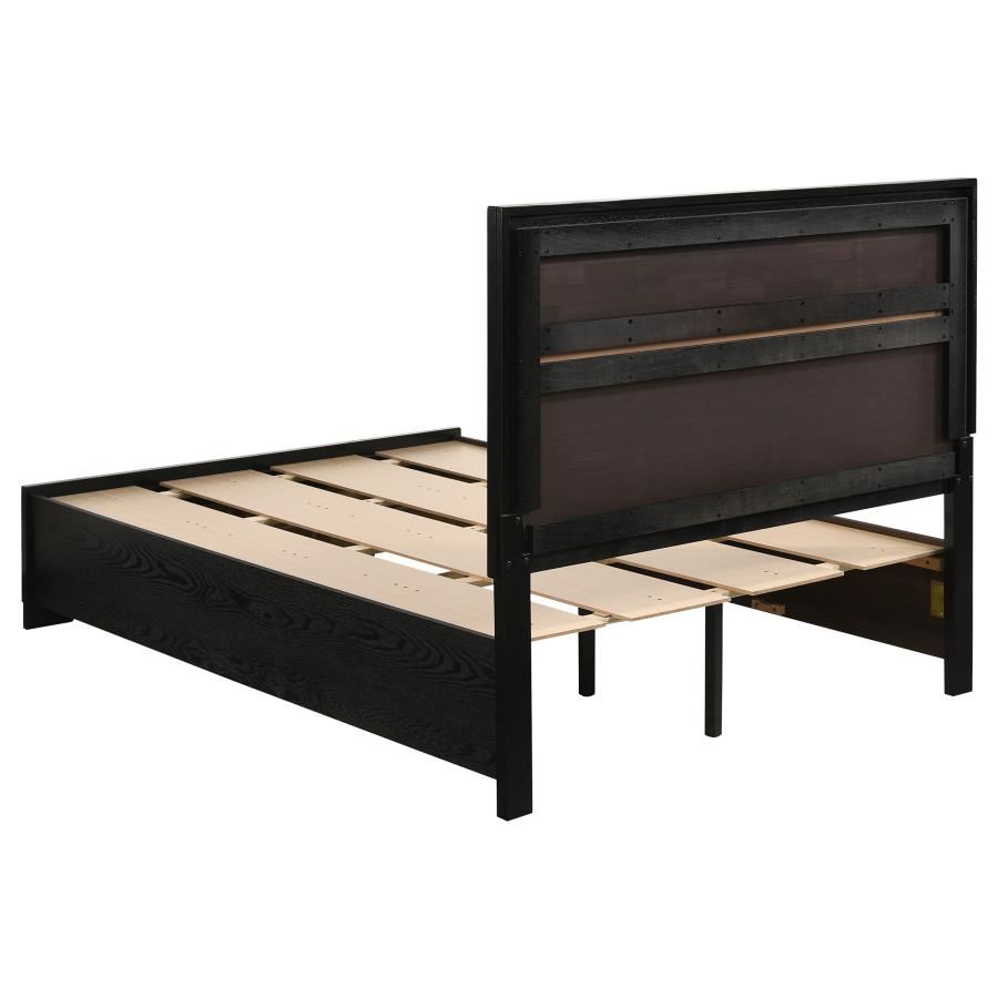 Miranda Black Full Storage Bed - MyWaynesHome #
