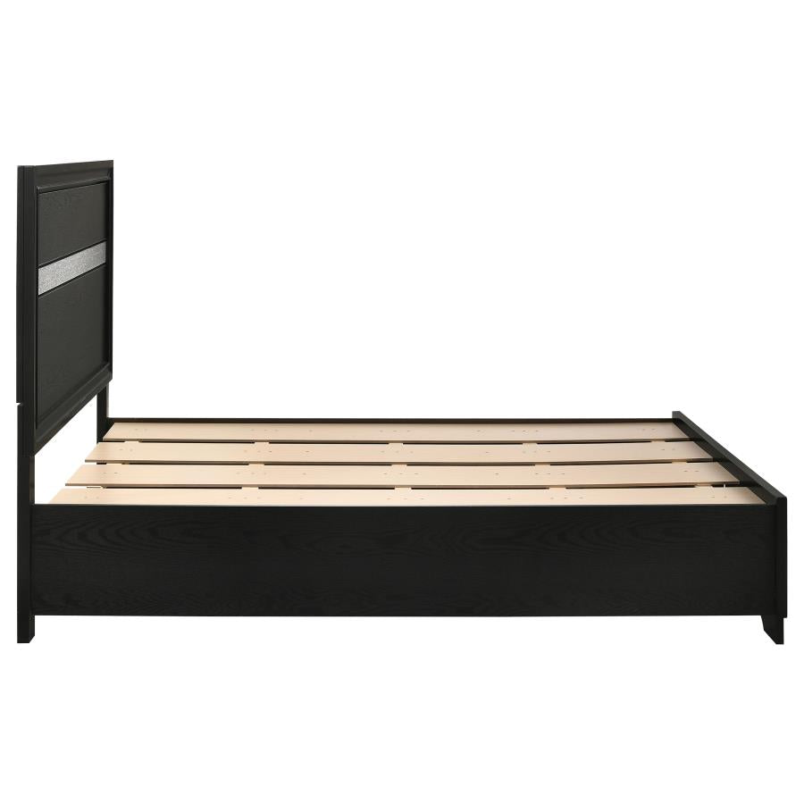 Miranda Black Full Storage Bed - MyWaynesHome #
