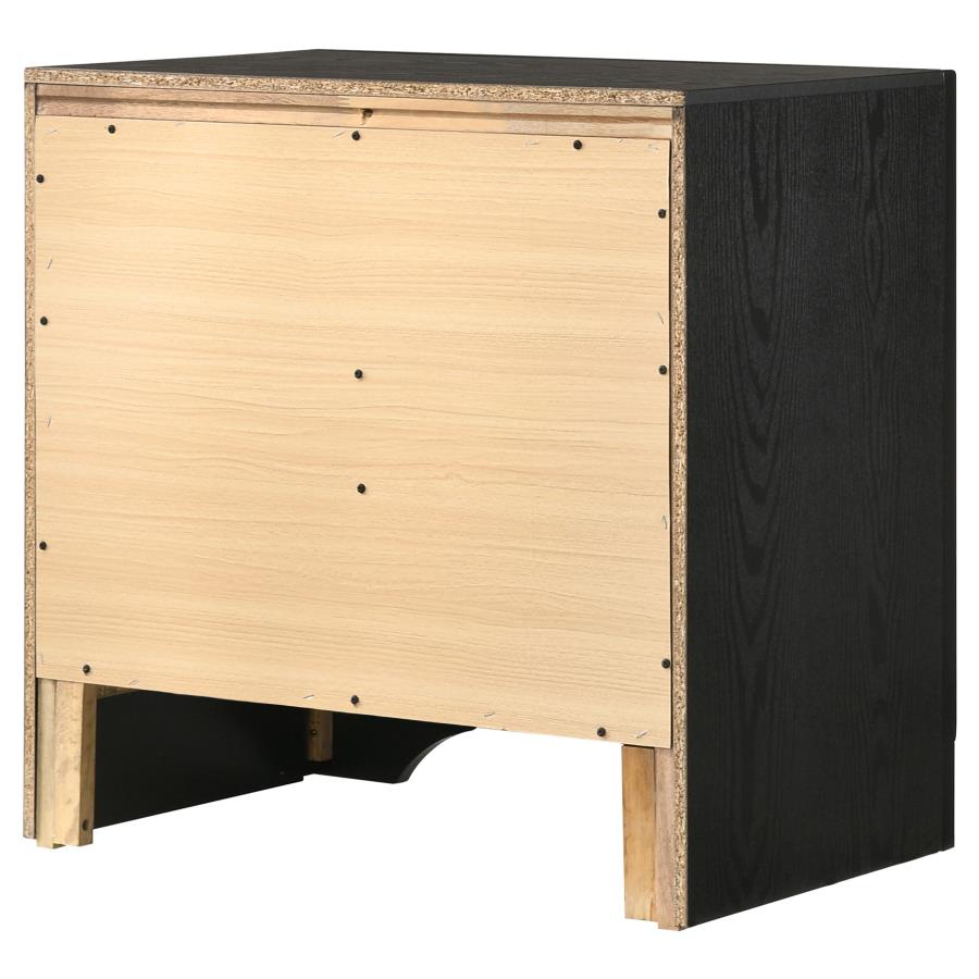 Miranda Black Nightstand - MyWaynesHome #
