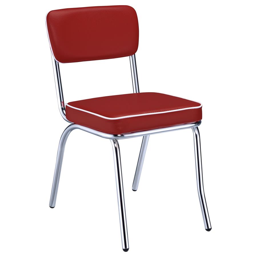 Retro Red 5 Pc Dining Set - MyWaynesHome #