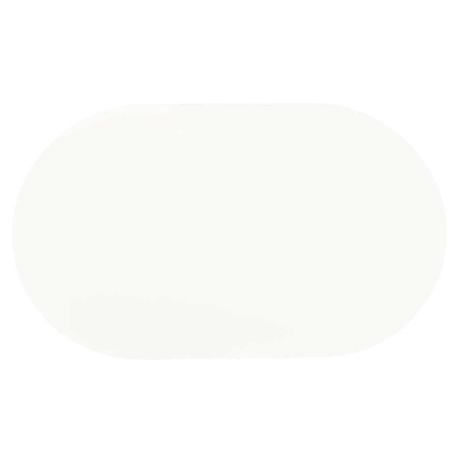 Retro White Dining Table - MyWaynesHome #