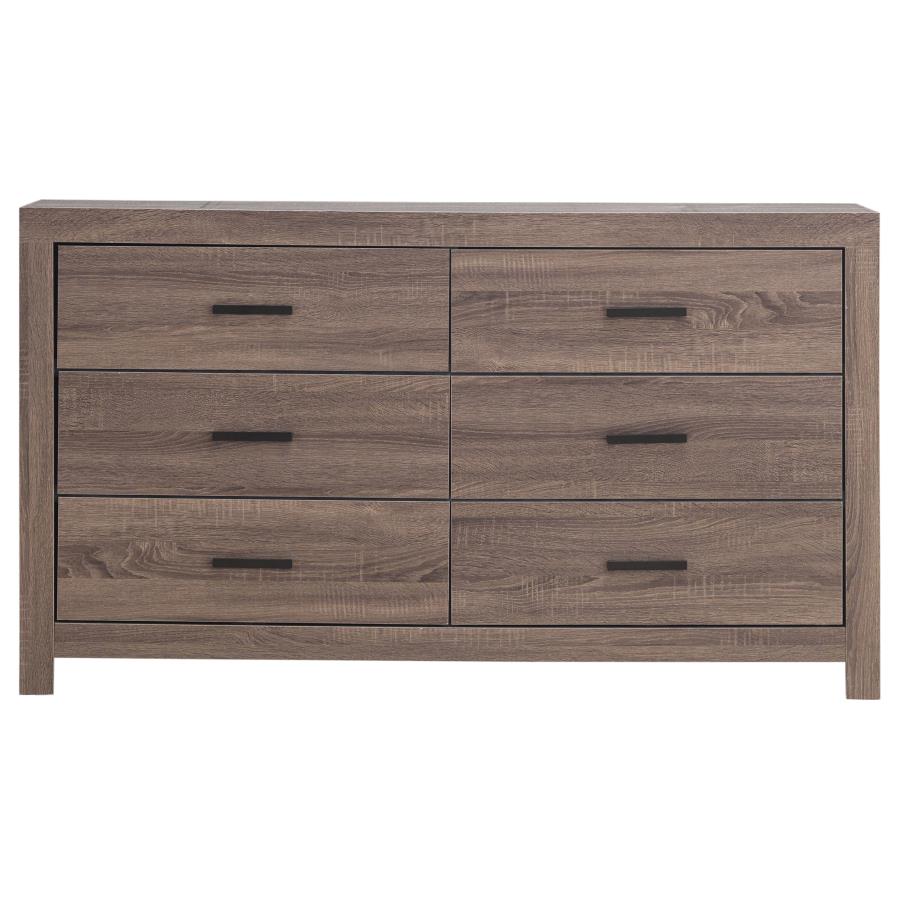 Brantford Brown Eastern King Bed 5 Pc Set - MyWaynesHome #
