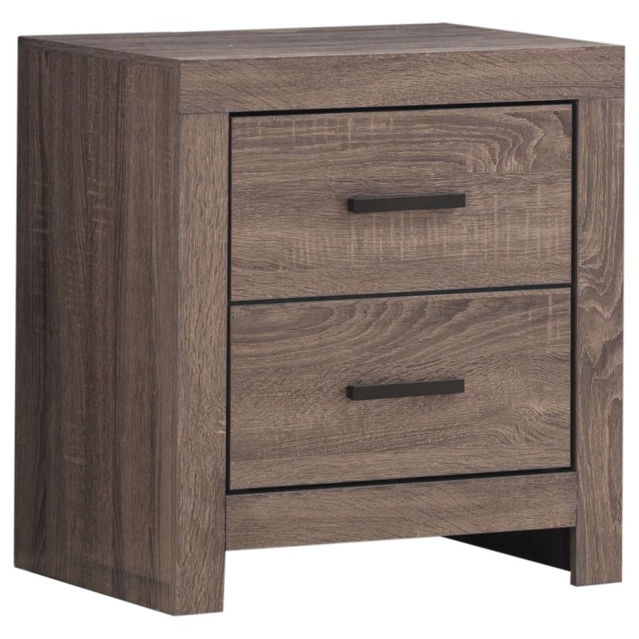 Brantford Brown Eastern King Bed 5 Pc Set - MyWaynesHome #