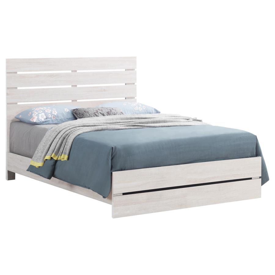 Brantford Ivory Eastern King Bed - MyWaynesHome #
