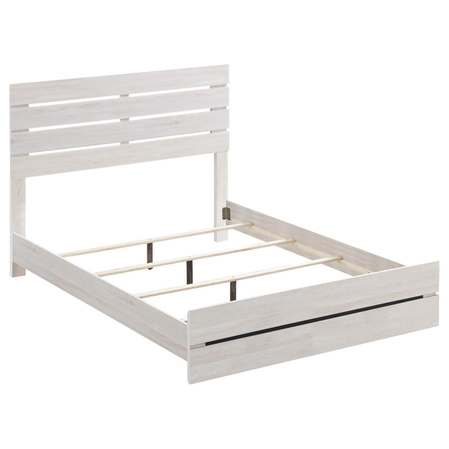 Brantford Ivory Queen Bed - MyWaynesHome #