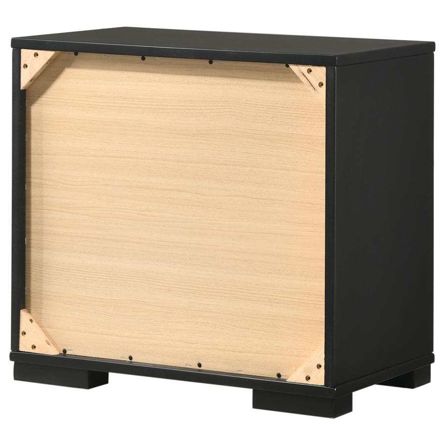 Blacktoft Black Nightstand - MyWaynesHome #