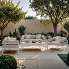 Portofino - Resilient Water Repellent Fabric Upholstered Outdoor Patio Chair