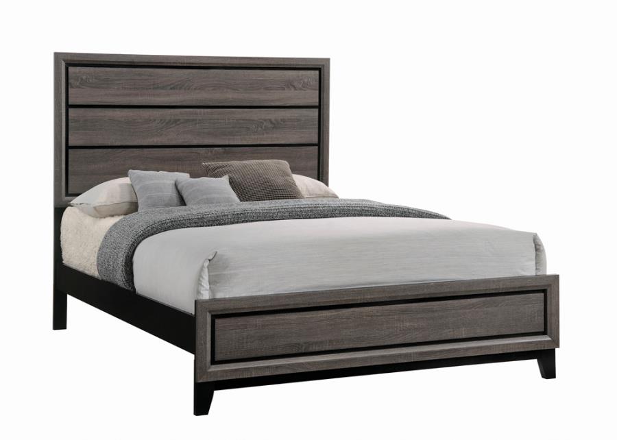 Watson Grey Queen Bed - MyWaynesHome #