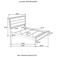 Watson Grey Queen Bed - MyWaynesHome #