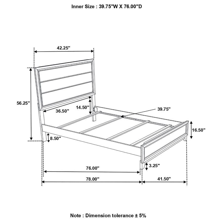 Watson Grey Twin Bed - MyWaynesHome #